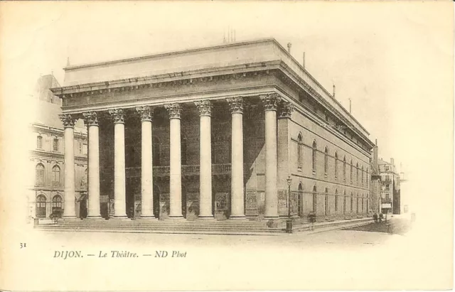 CPA - COTE D'OR - DIJON, Le Théâtre