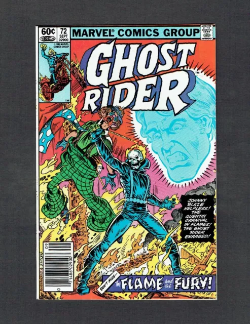 Ghost Rider #72 Marvel Comics Bronze Age 1982 NM Johnny Blaze + Newsstand Copy