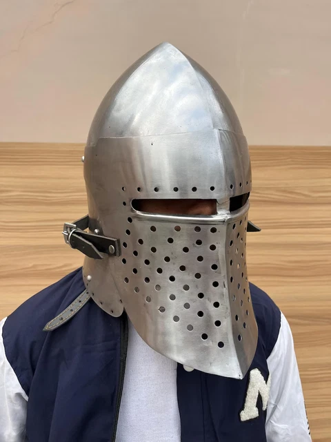 Crusader Helmet Crusader Knight Helmet, Medieval Knight Helmet