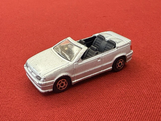 Porsche Cabriolet Majorette 1/46, Collection France, Jaune, Série 7112