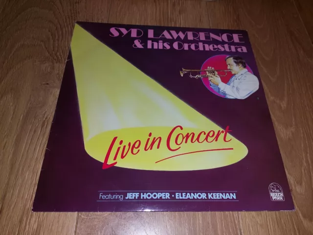 Syd Lawrence And His Orchestra * Live In Concert * Vinyl Lp Ex/Ex 1985