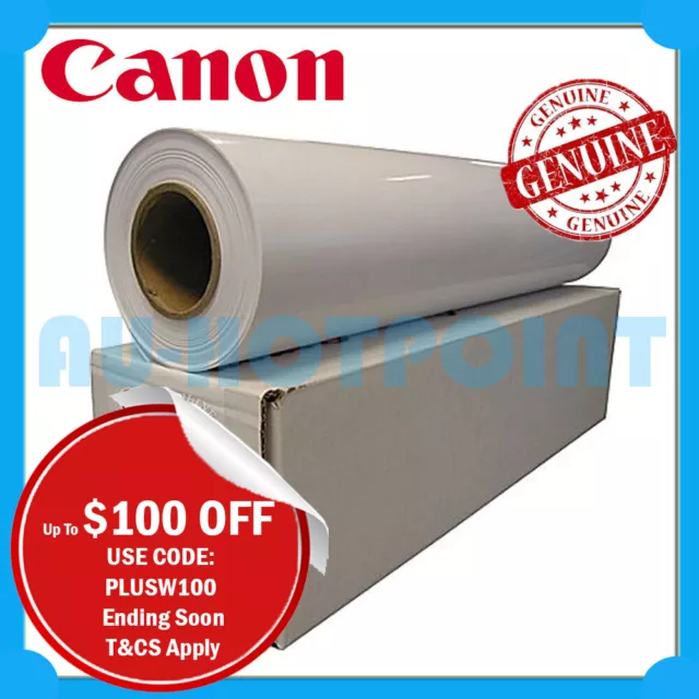 Canon B1 Bond Paper 80GSM 707mmx100m Box of 2 Rolls for 36-44" Technical Printer