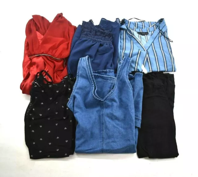 Wholesale Lot of 6 Women's Dresses Size XS 0-2 Casual Wear Formal Wear