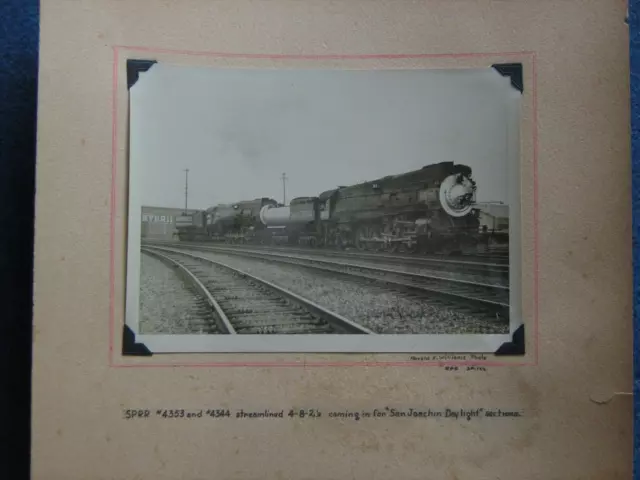 Southern Pacific Engines Coming IN For San Joachin Daylight  Rail Photo Service