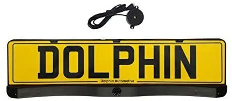 Easy Fit Dolphin Number Plated Mounted Parking Sensors Kit With Audio Alerts