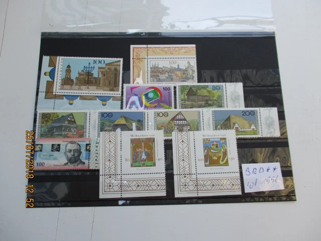 Briefmarken BRD  1996 **