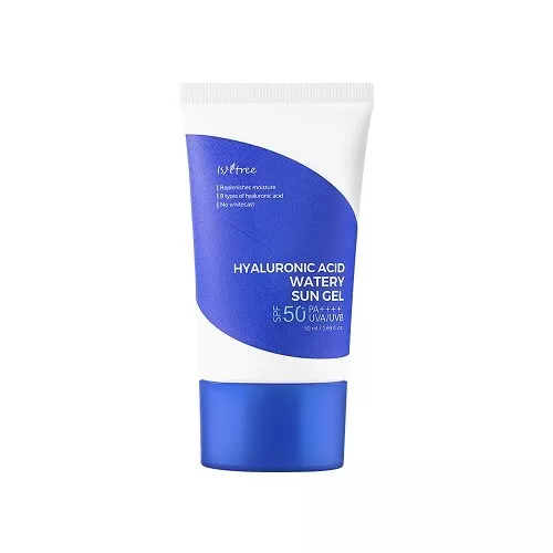 [Isntree] Gel solar acuoso ácido hialurónico FPS50+ PA++ - 50 ml K-Beauty