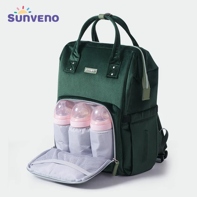 Sunveno Diaper bag Backpack Large Capacity Tote bag Shoulder Nappy Organizer bag