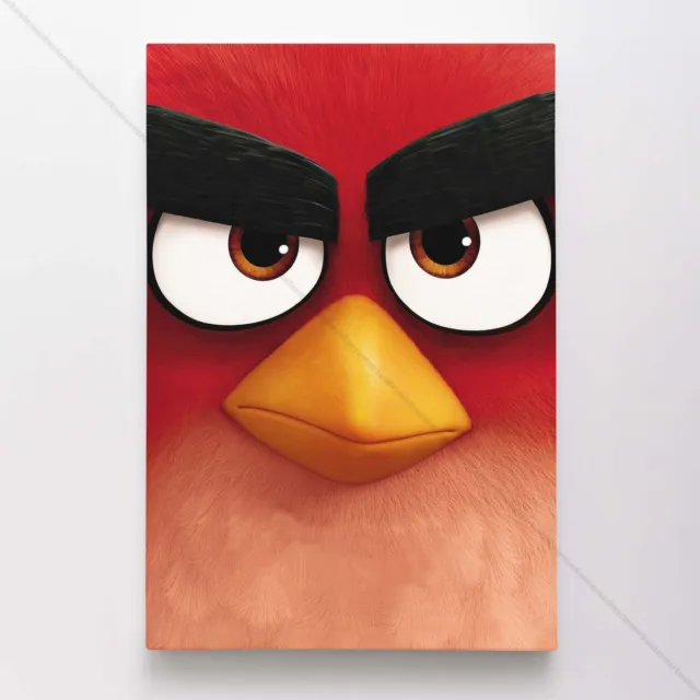 The Angry Birds Movie Poster Canvas Movie Print #9940