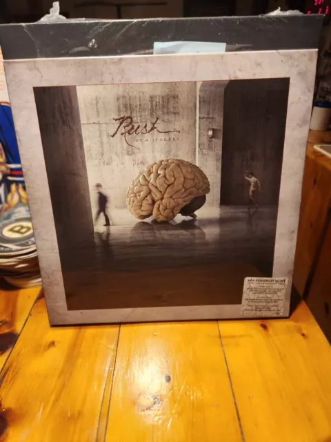 RUSH HEMISPHERES 40th ANNIVERSARY 3x Vinyl LP + 24 PAGE BOOK Box NEW SEALED