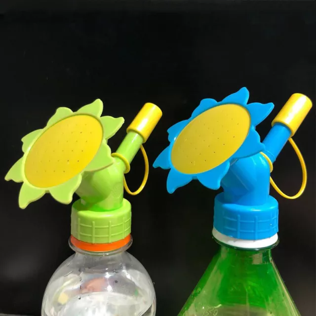 Mini Watering Can Dual Head Plant Bottle Watering Spout Cute Sprinkler Cap