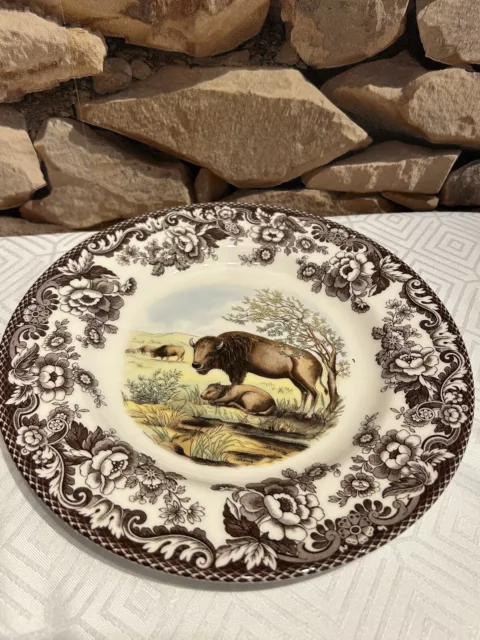 Spode Woodland Dinner Plate Bison