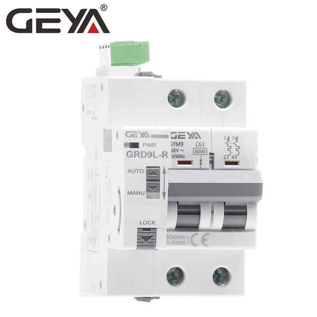 Disjoncteur Différentiel 40A 30mA Avec Réenclenchement Automatique - Type A - Écran Numérique - Pour Photovoltaïque, Bornes De Recharge - 11