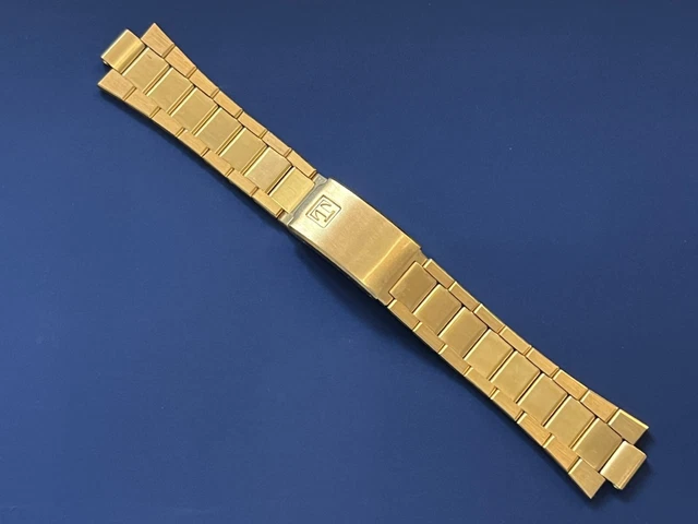 Bracelet De Montre Vintage Rowi En Métal Doré - Pour Femme, Occasion, état Super - Pièce Rétro Sans Marque Spécifique
