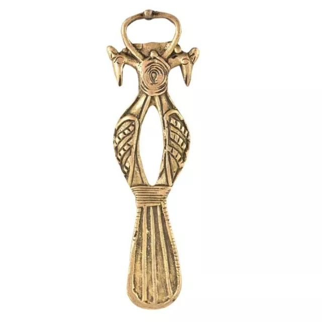Antique Style Brass Two Peacock Bottle Opener For Beer Soda Wine Cork Cap