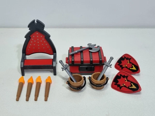 PLAYMOBIL 3269 CHATEAU Forteresse Du Dragon Rouge EUR 40,00 - PicClick FR