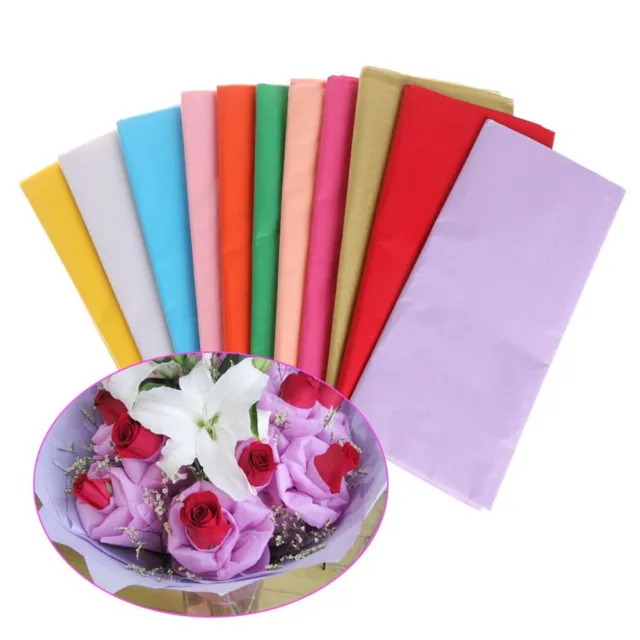 Decor Craft Wrapping Packing Flower Making Origami Scrapbooking Tissue Paper