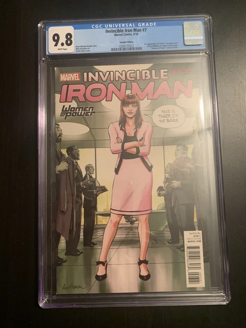 Invincible Iron Man #7 CGC 9.8 Women of Power variant 1st cameo Riri Williams