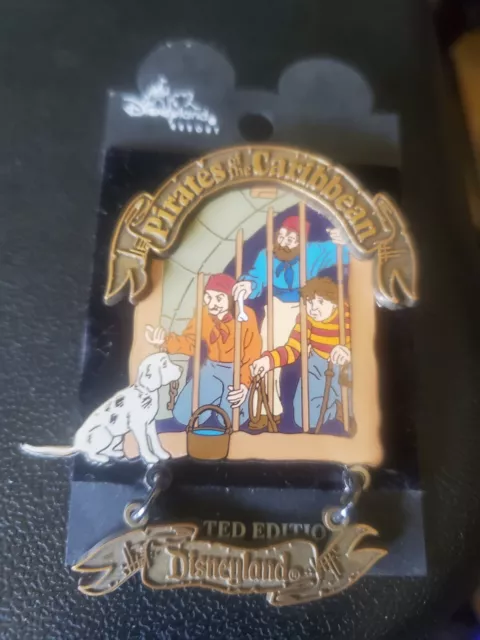 Pirates of the Caribbean  Dog with Jail.  JUMBO Pin. LE 3500.