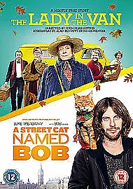 The Lady in the Van/A Street Cat Named Bob DVD (2018) Maggie Smith, Hytner