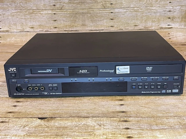 レコーダー JVC Professional SR-DVM700 JVC Pro SR-DVM700 Mini DV/HDD/DVD Recorder Video Transfer