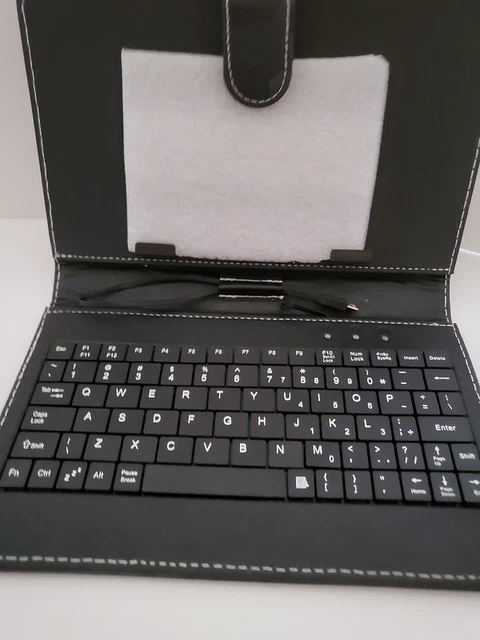 For Amazon Kindle Fire 8 HD 8 - 10 Tablet 2022 Leather Keyboard Stand Case Cover
