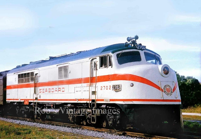 Seaboard Air Line  Baldwin Dr-4-6 1500 Locomotive 2702 Railroad SAL Train photo