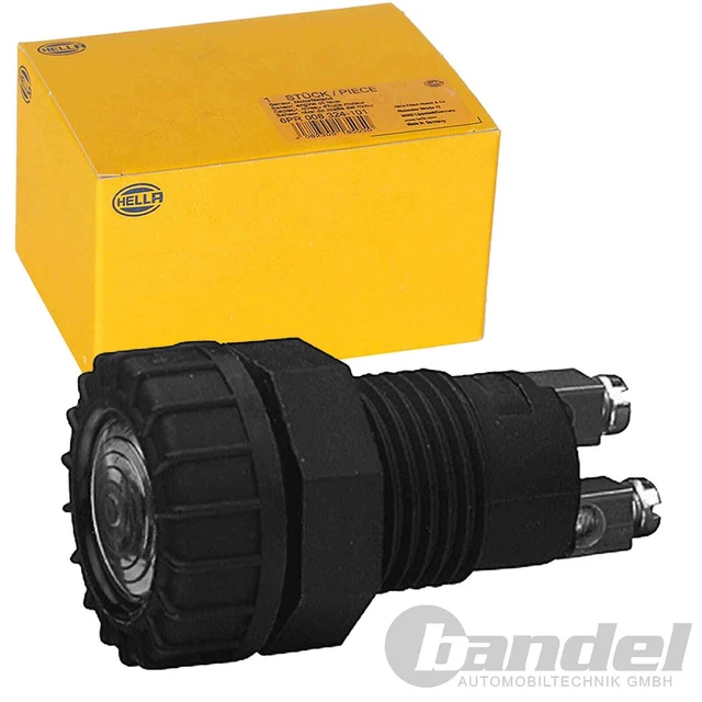 Voyant Témoin HELLA Halogène 12V/24V - Vert, Pour Habitacle Auto, Fixation Vis