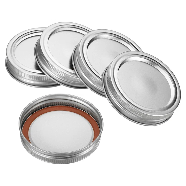 ANSQU Set Mit 2 Vintage-Glasbehältern (680 Ml) – Luftdicht Mit Bambusdeckel, Für Küche & Deko