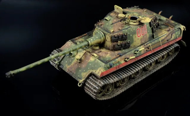 KING TIGER German Tank Ardennes 1/35 WWII Build Pro Built And Painted