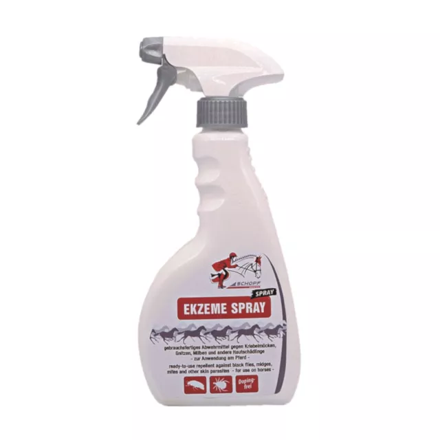 Schopf Riders IC 10 Ekzeme Spray 500 ml - Fliegenschutz für Pferde Insekten
