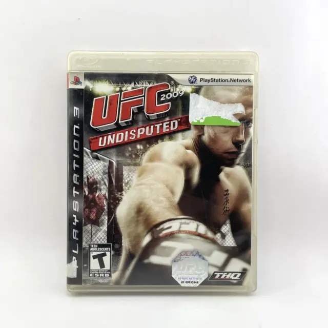 UFC Undisputed 2009 (Sony PlayStation 3, 2009) PS3