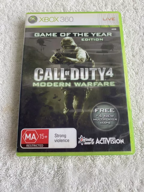 Call of Duty 4: Modern Warfare Game of the Year Edition (Xbox 360)  free postage