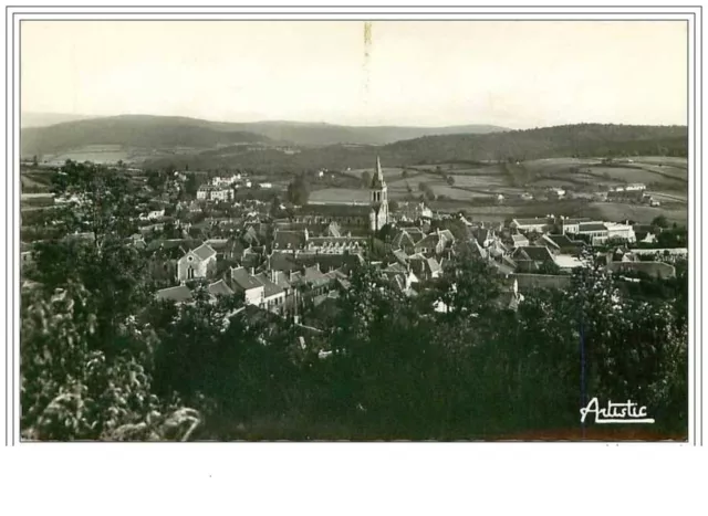 58.Chateau Chinon.general View Taken From Calvary. Left Mont Glux.a Right
