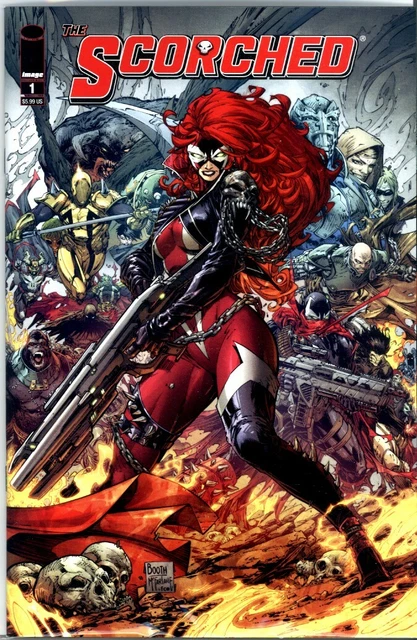 The Scorched #1 Todd McFarlane Booth Variant Image Comics 1st Print
