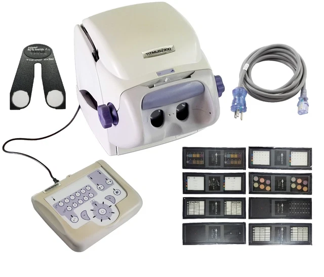Sperian Titmus i300 Vision Screening Eye Test Screener System w/ Controller #20