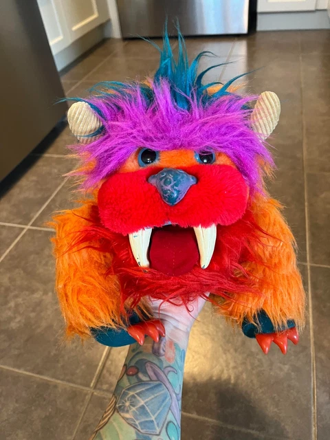 MY PET MONSTER Hand Puppet Wogster Plush Stuffed Animal Toy