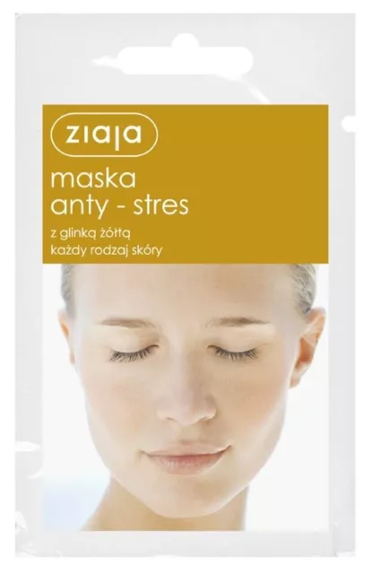 Ziaja Anti-Stress Mask With Yellow Clay