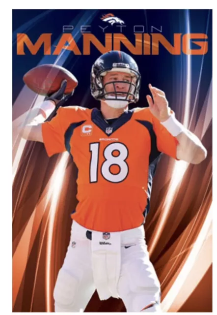 Peyton Manning  Broncos Poster  New Sealed