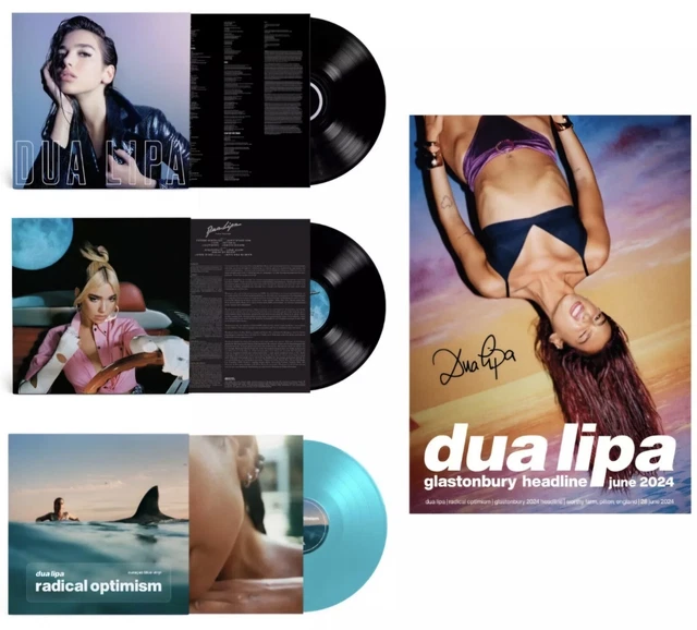 Poster Toile Dua Lipa Radical Optimism - Décoration Murale Moderne 40x60cm Sans Cadre