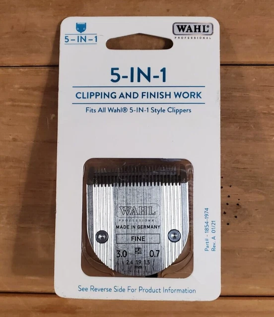 Wahl Trimmer 5-in-1 Professional Dog Grooming Blades Adjustable