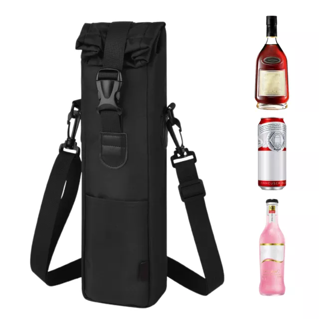 Wine Carrier Tote Bag Wine Bottle Waterproof Insulated Outdoor Tote Bag