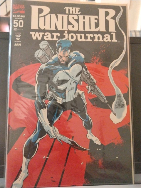 1993 The Punisher War Journal #50 Vol. 1 Marvel Comics Book Good Condition