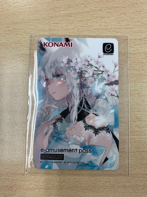 SHIRAKAMI FUBUKI SOUND Voltex E-Amusement Pass Card KONAMI JAPAN