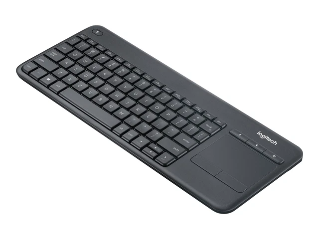 LOGITECH 920-007157 Wireless Touch Keyboard K400 Plus Keyboard - with ...