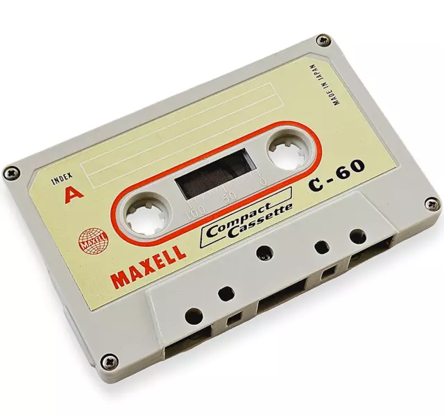 Kassetten Maxell Compact Cassette C60min Japan