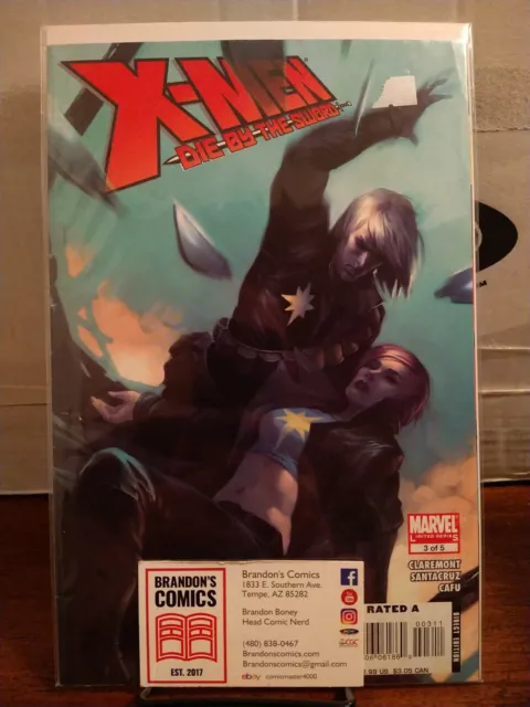 X-Men Die By The Sword #3 (2007 Series, January 2008, Marvel)