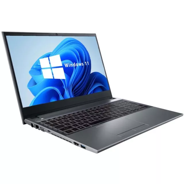 Hyrican 1702 (NOT01702) Notebook silber 16GB/480GB SSD/Intel UHD/Core i3/W11H