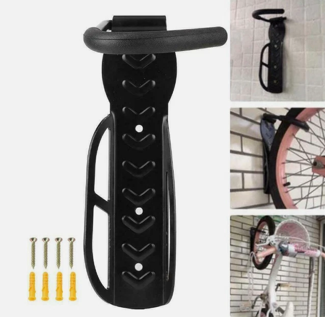Wall Rack Mount Bicycle Hanger Stand Garage Bike Steel Hook Holder For Storage