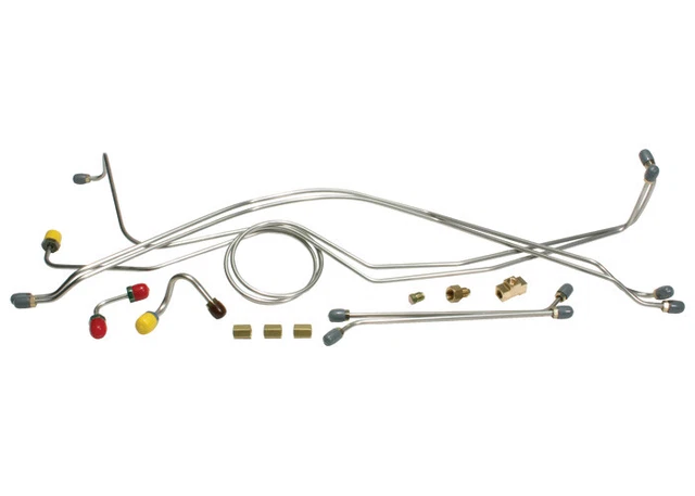 DBBL59T Brothers Trucks Front Disc Brake Conversion Brake Lines - Firewall